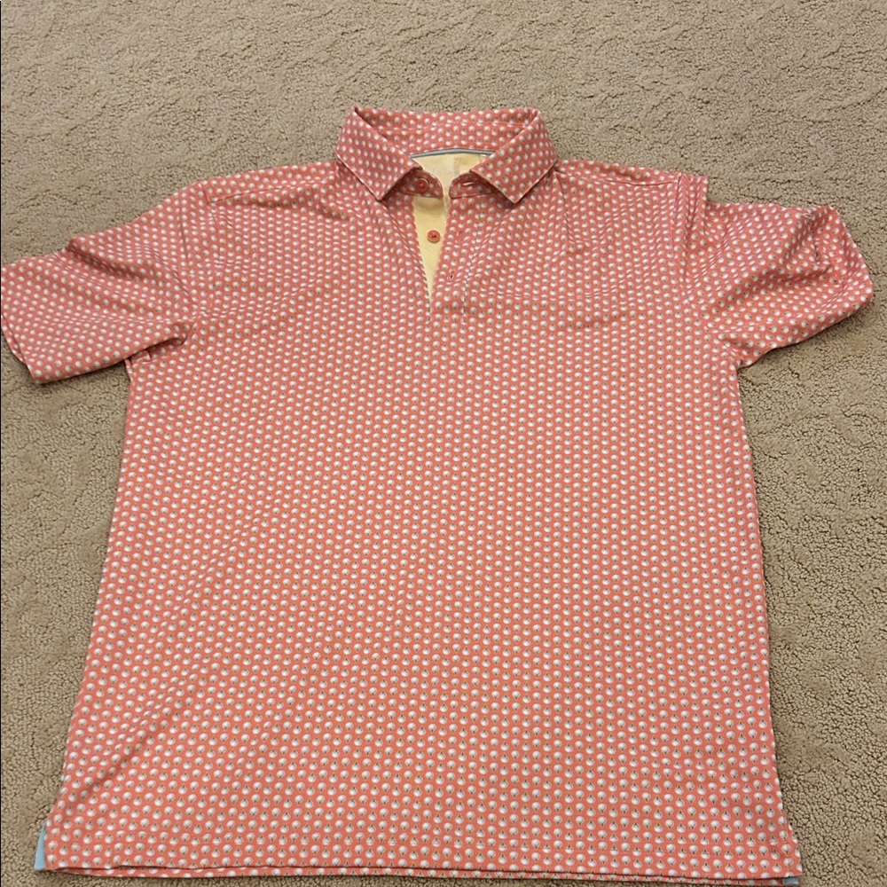 Men's Patterned Polo Shirt